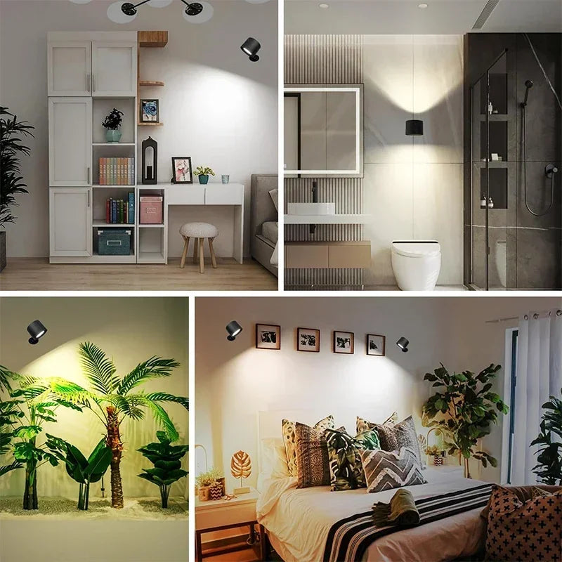 Luz Nocturna Dual Rotativa Smart