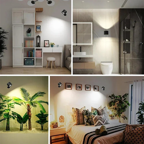 Luz Nocturna Dual Rotativa Smart