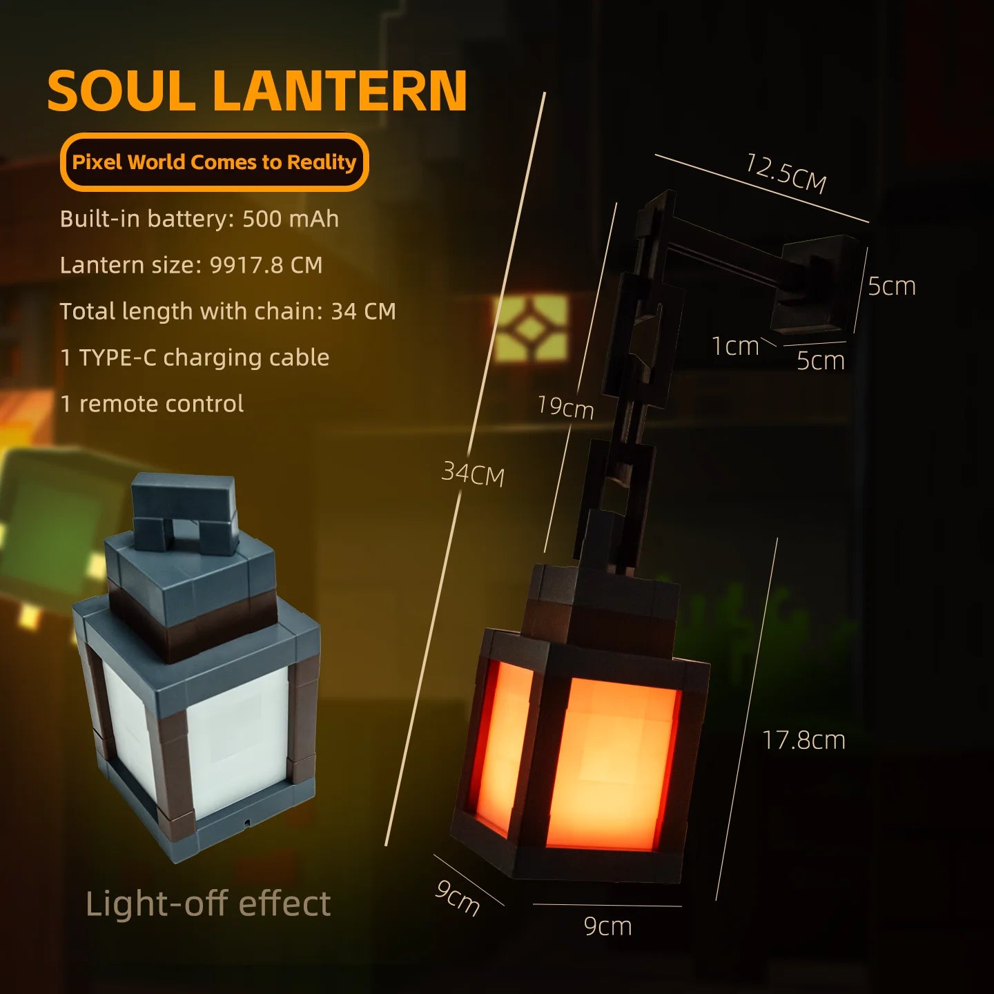 Luz Pixel Linterna Portátil