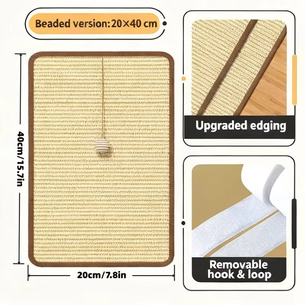 Rascador Vertical de Sisal Profesional
